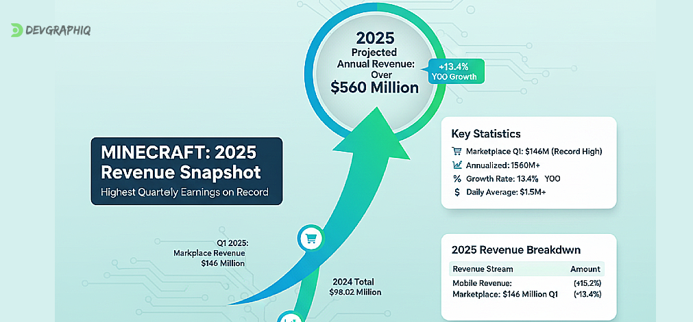 Current Minecraft Revenue Statistics in 2025